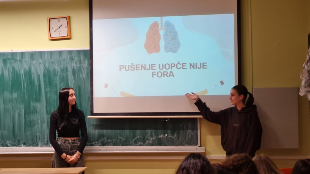 Projekt „Pušenje uopće nije fora“