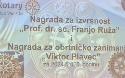 Rotary Club Varaždin nagradio tri izvrsne učenice Gospodarske škole Varaždin