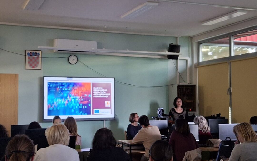 PREDSTAVLJANJE ERASMUS+ MOBILNOSTI NA NASTAVNIČKOM VIJEĆU