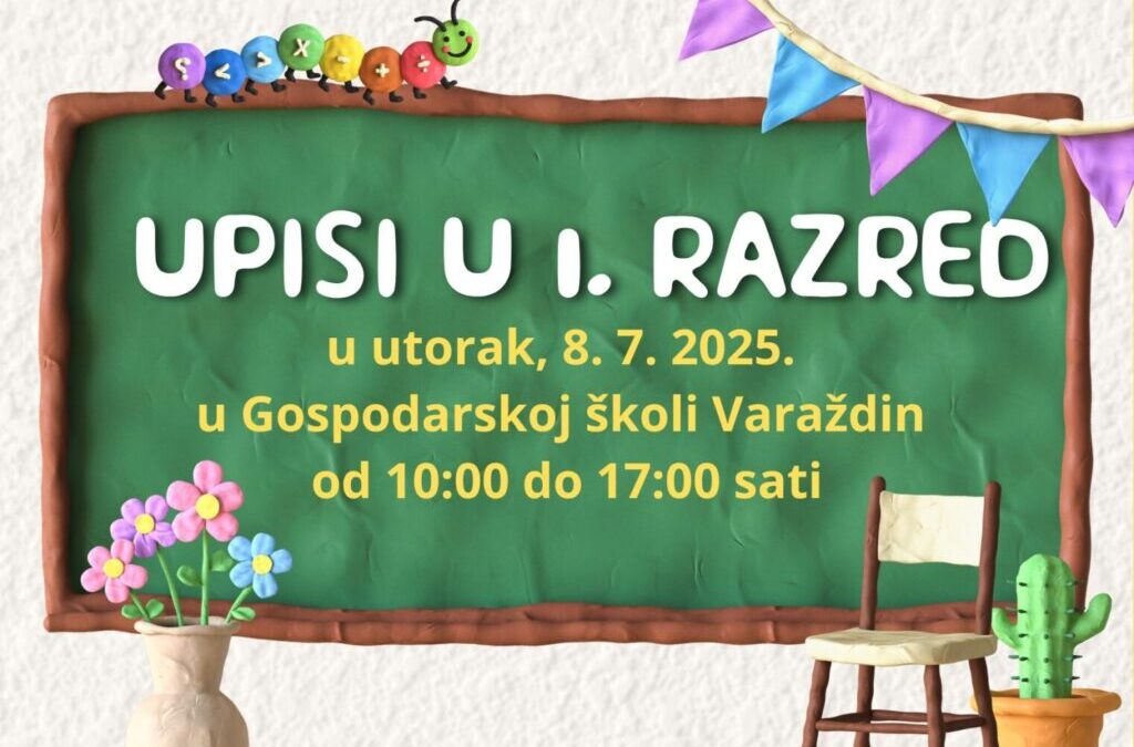 UPISI U 1. RAZRED – školska godina 2025./2026.