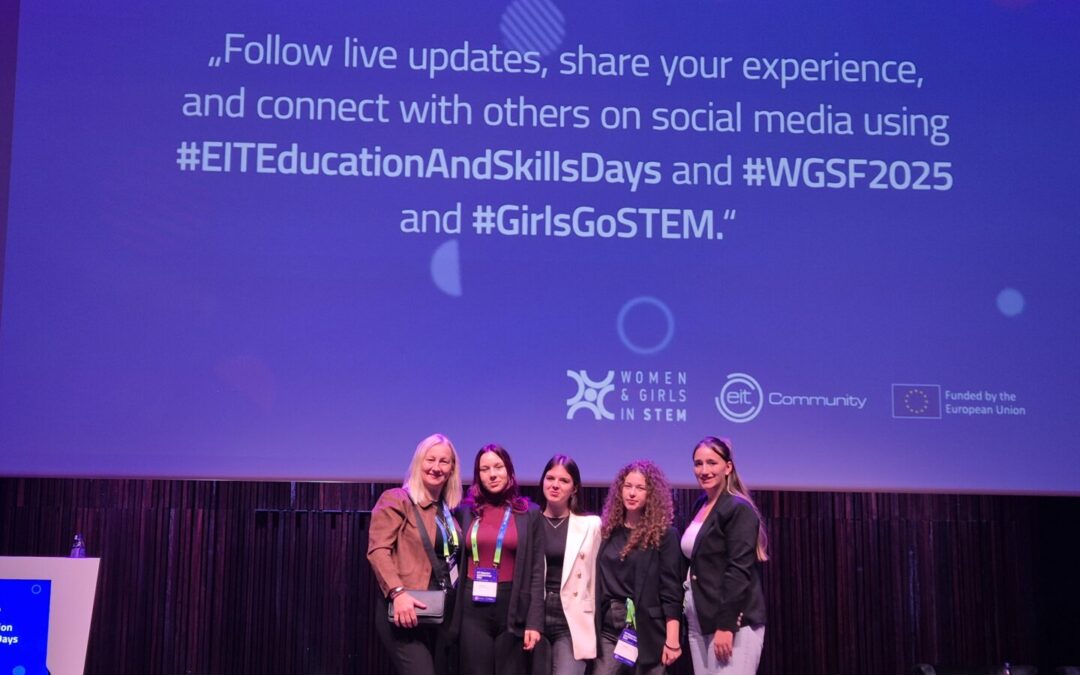 Tim Gospodarske škole Varaždin predstavljao Republiku Hrvatsku na GirlsGoSTEM Forumu 2025 (Brisel)