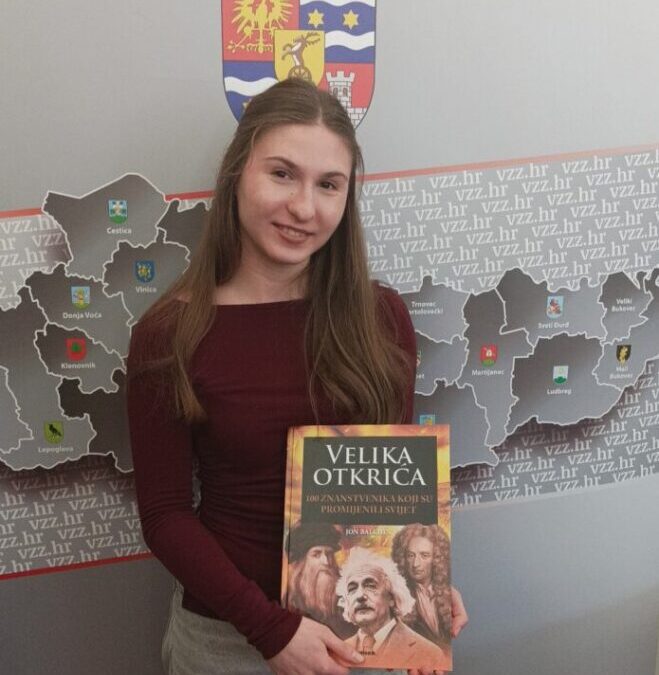 Dan hrvatskih knjižnica – nagrada za našu najčitateljicu