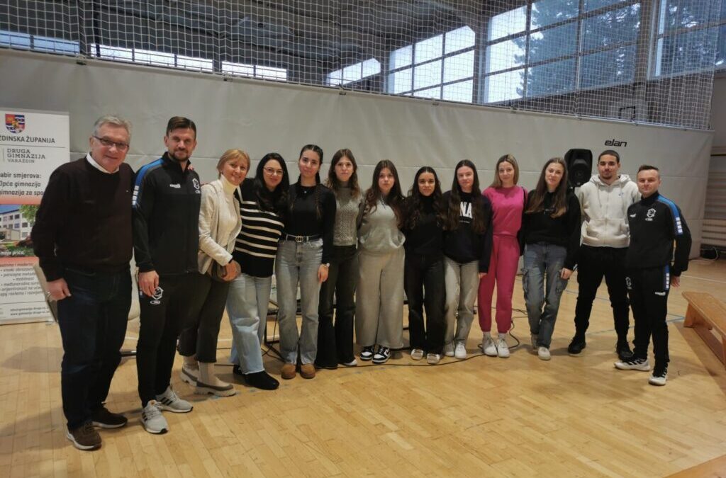 Učenici Gospodarske škole Varaždin sudjelovali na panel raspravi „Sport i društvo“