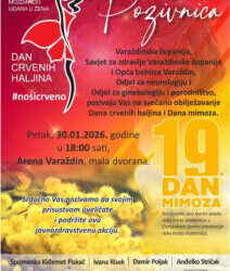 Učenici Gospodarske škole Varaždin podržali DAN CRVENIH HALJINA I DAN MIMOZA