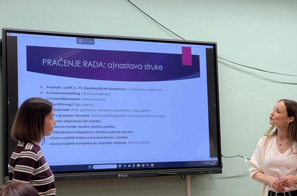 PREDSTAVLJANJE ERASMUS+ MOBILNOSTI NA NASTAVNIČKOM VIJEĆU