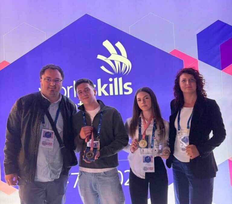 ZLATO I SREBRO ZA GOSPODARSKU ŠKOLU VARAŽDIN NA WORLDSKILLS 2026