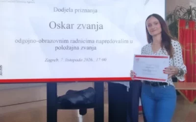 „Oskar zvanja“ stigao u našu školu
